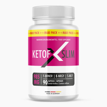 KETOFXSLIM im Maxi Pack (90 Kapseln) - Unterstützt dich bei deinen Zielen - ApoNatura